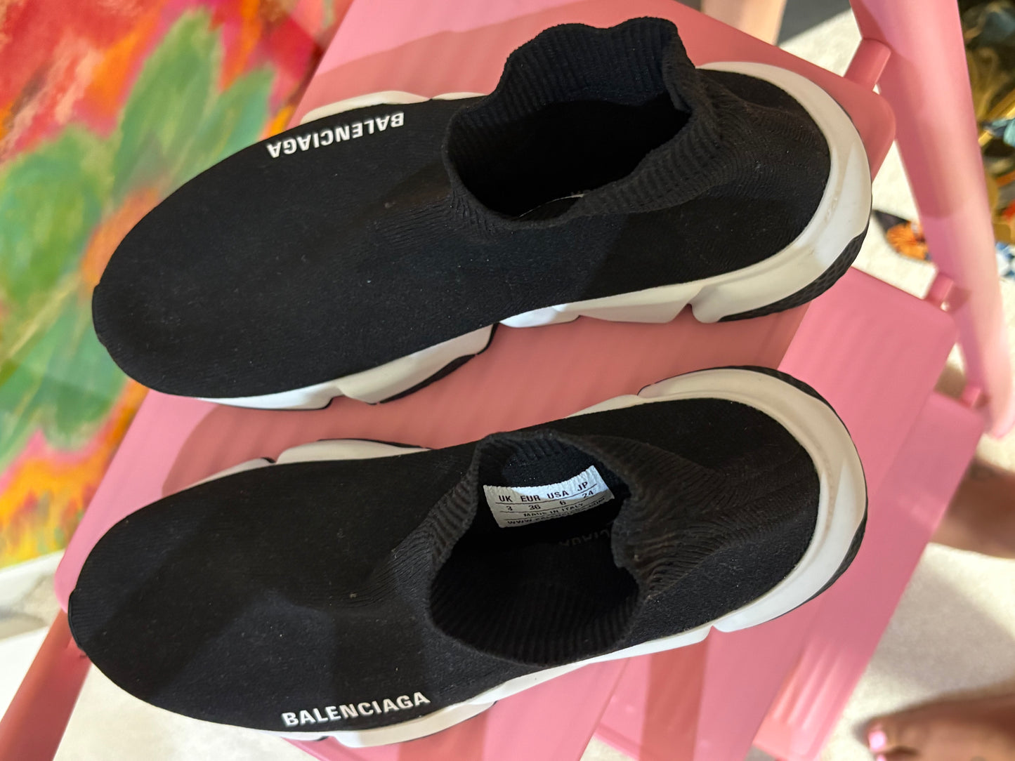 Balenciaga Speed Trainer Sneakers – Size 36 / US Women's 6 – New With Box