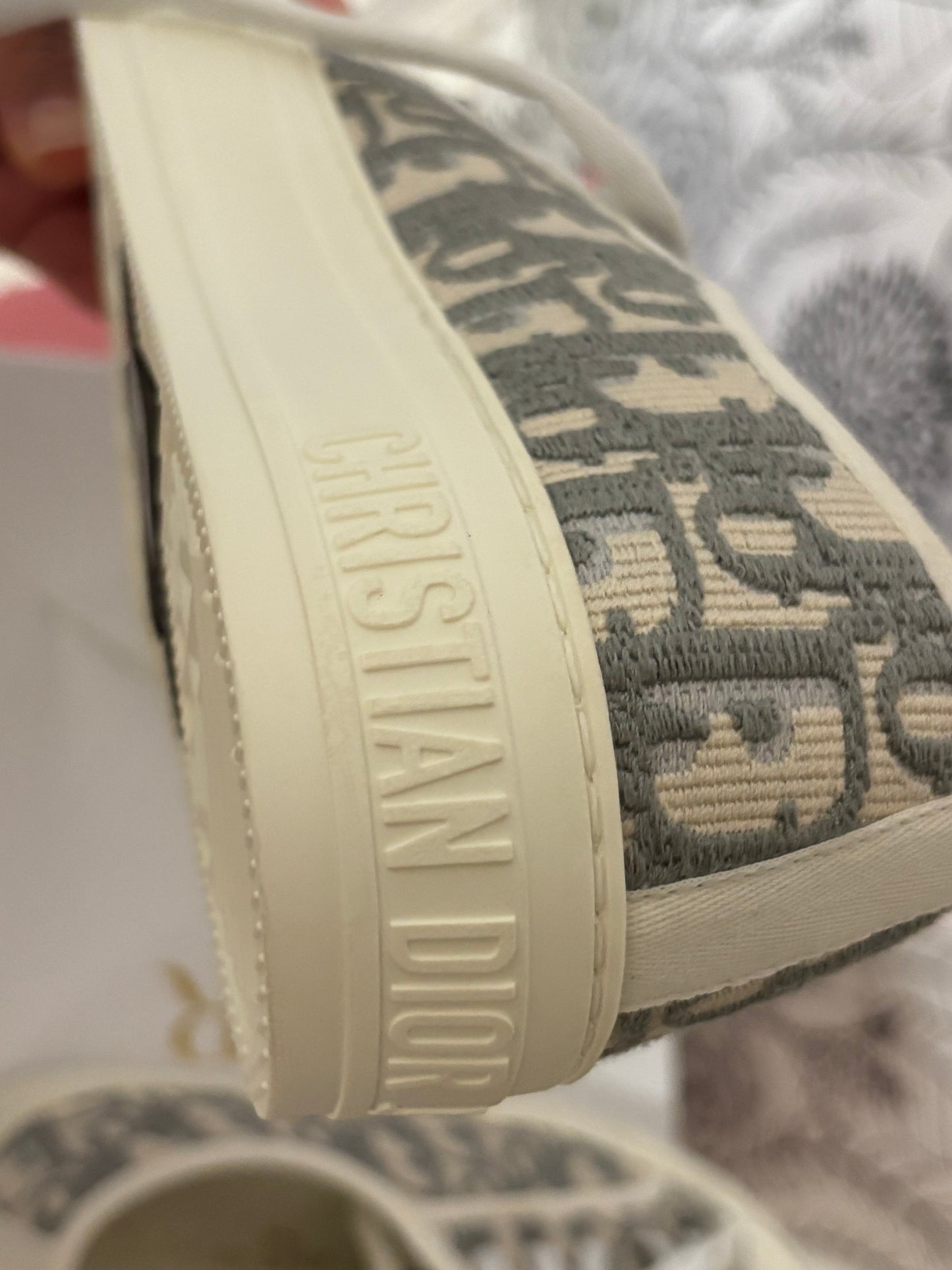 Christian Dior Walk’N’Dior Oblique Sneakers – New With Box – Size 36