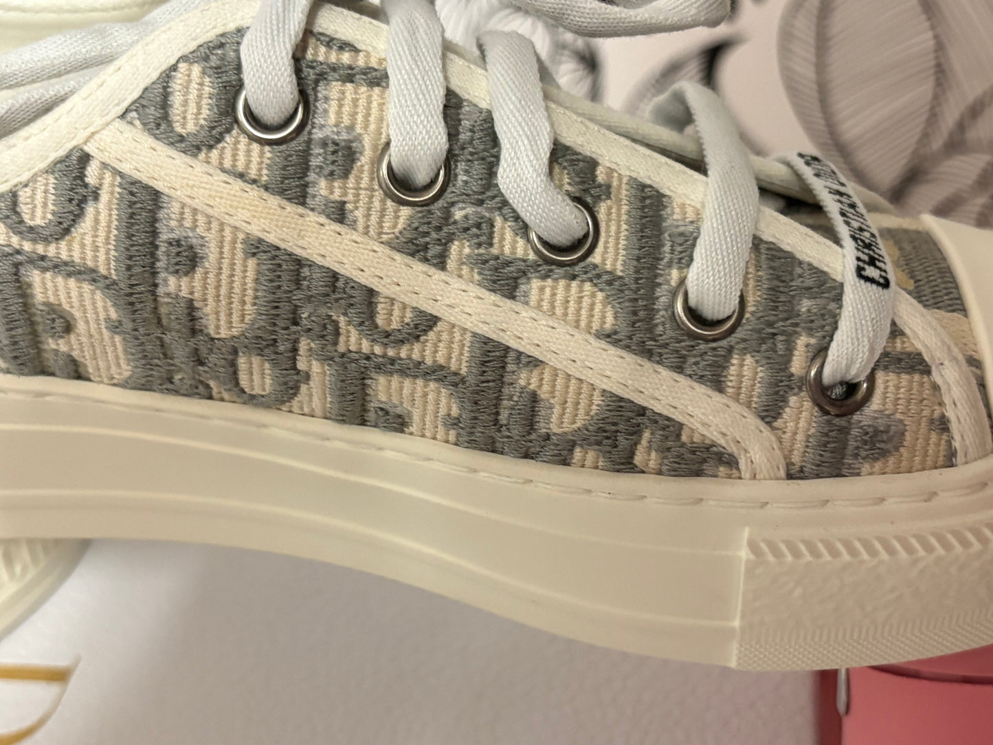 Christian Dior Walk’N’Dior Oblique Sneakers – New With Box – Size 36