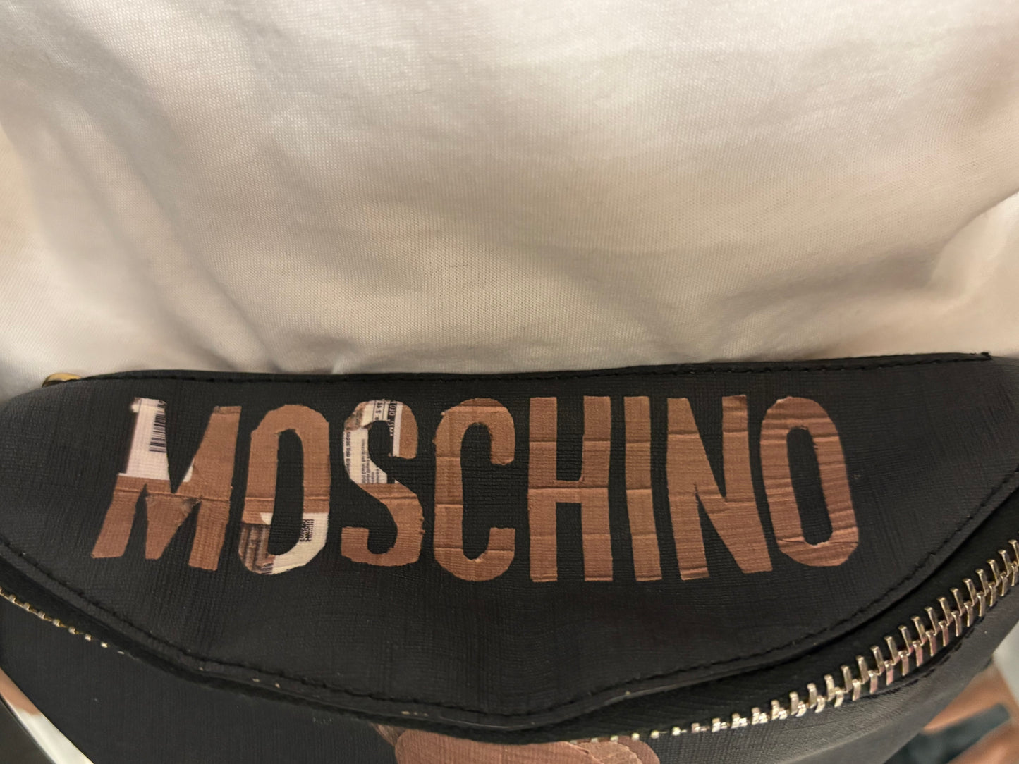 Moschino Teddy Bear Leather Belt Bag – “This Is Not a Moschino Toy”