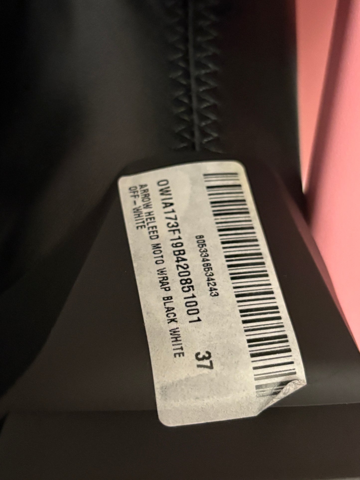 Off-White Arrow Moto Wrap Platform Heeled Boots – Virgil Abloh – Size 37 – New