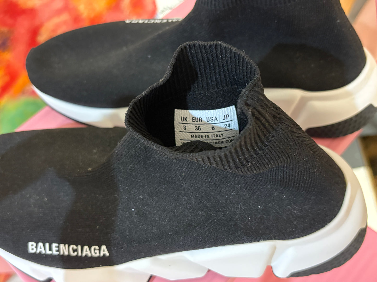 Balenciaga Speed Trainer Sneakers – Size 36 / US Women's 6 – New With Box