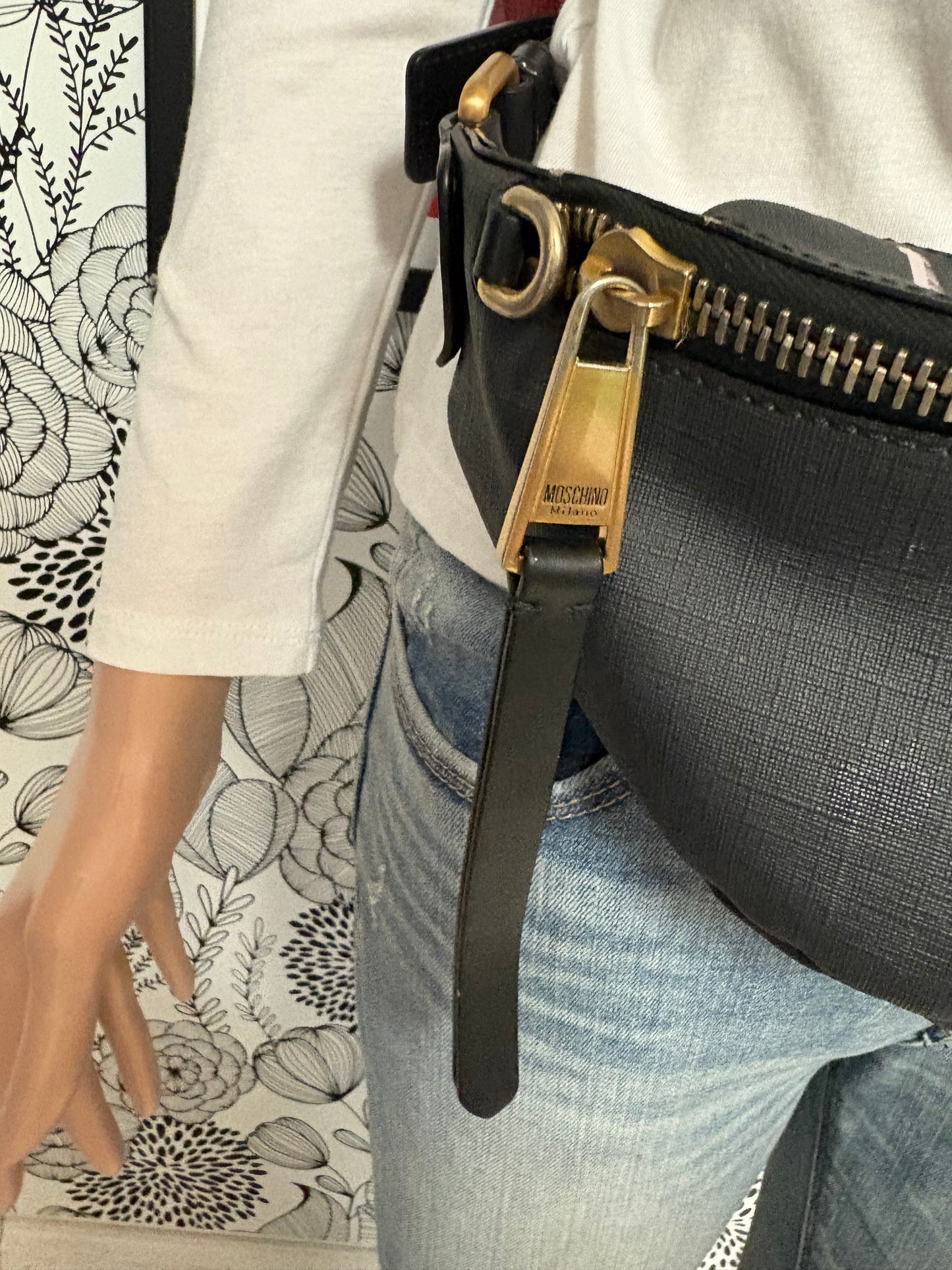 Moschino Teddy Bear Leather Belt Bag – “This Is Not a Moschino Toy”