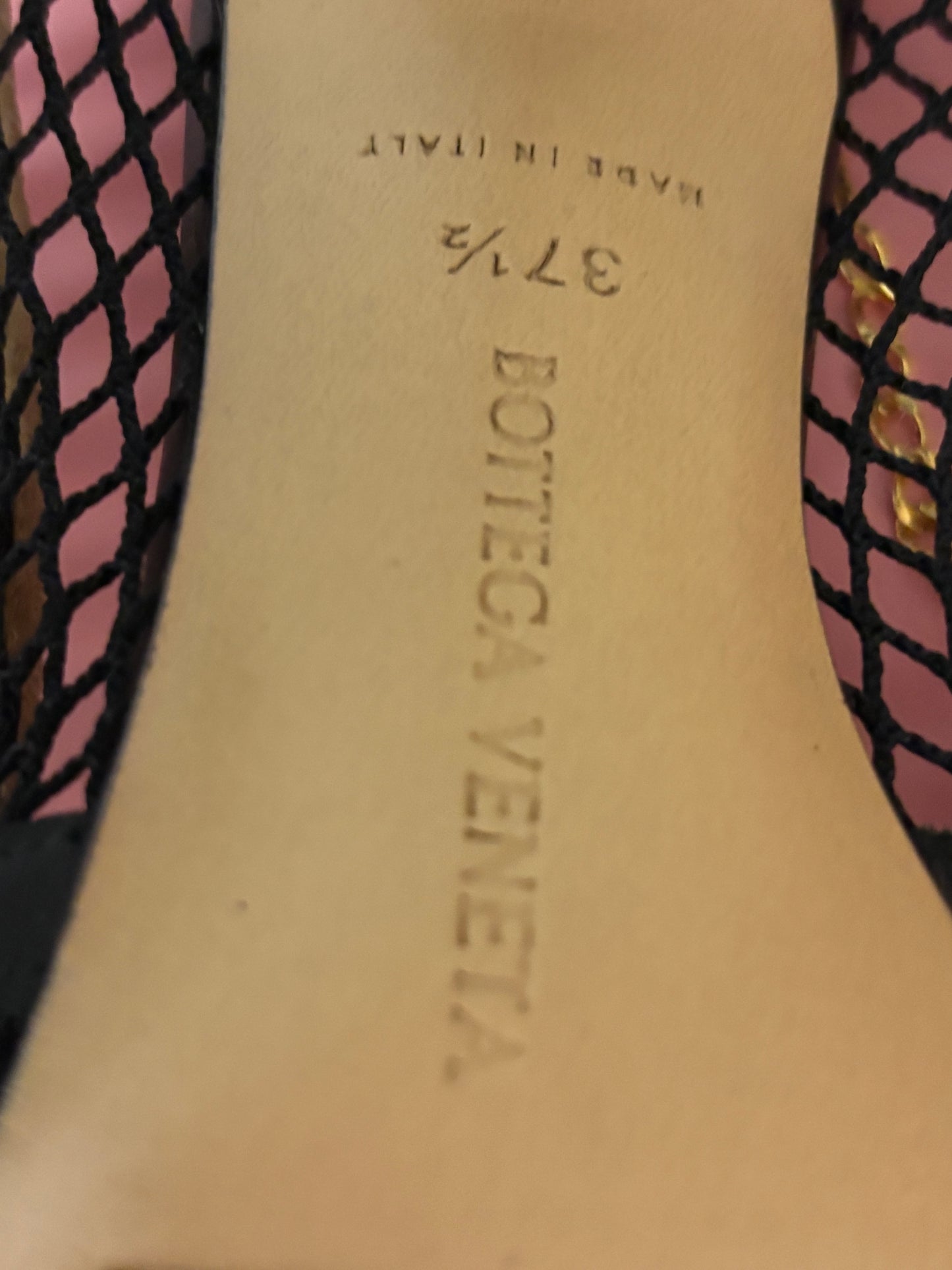 Bottega Veneta Mesh Square Toe Pumps – New With Box – Runway Net Heels