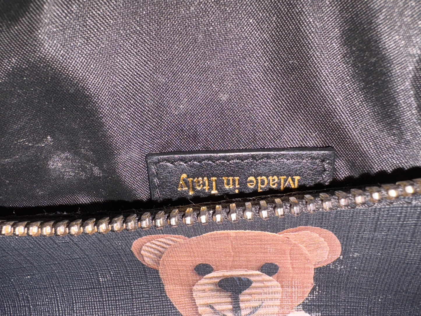 Moschino Teddy Bear Leather Belt Bag – “This Is Not a Moschino Toy”