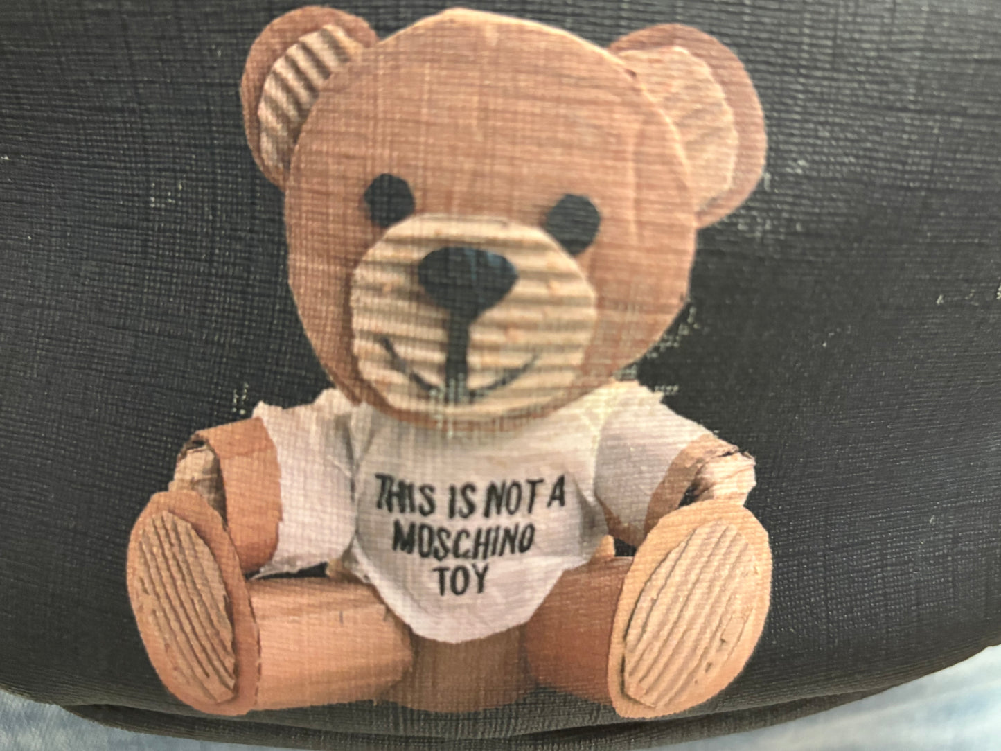 Moschino Teddy Bear Leather Belt Bag – “This Is Not a Moschino Toy”