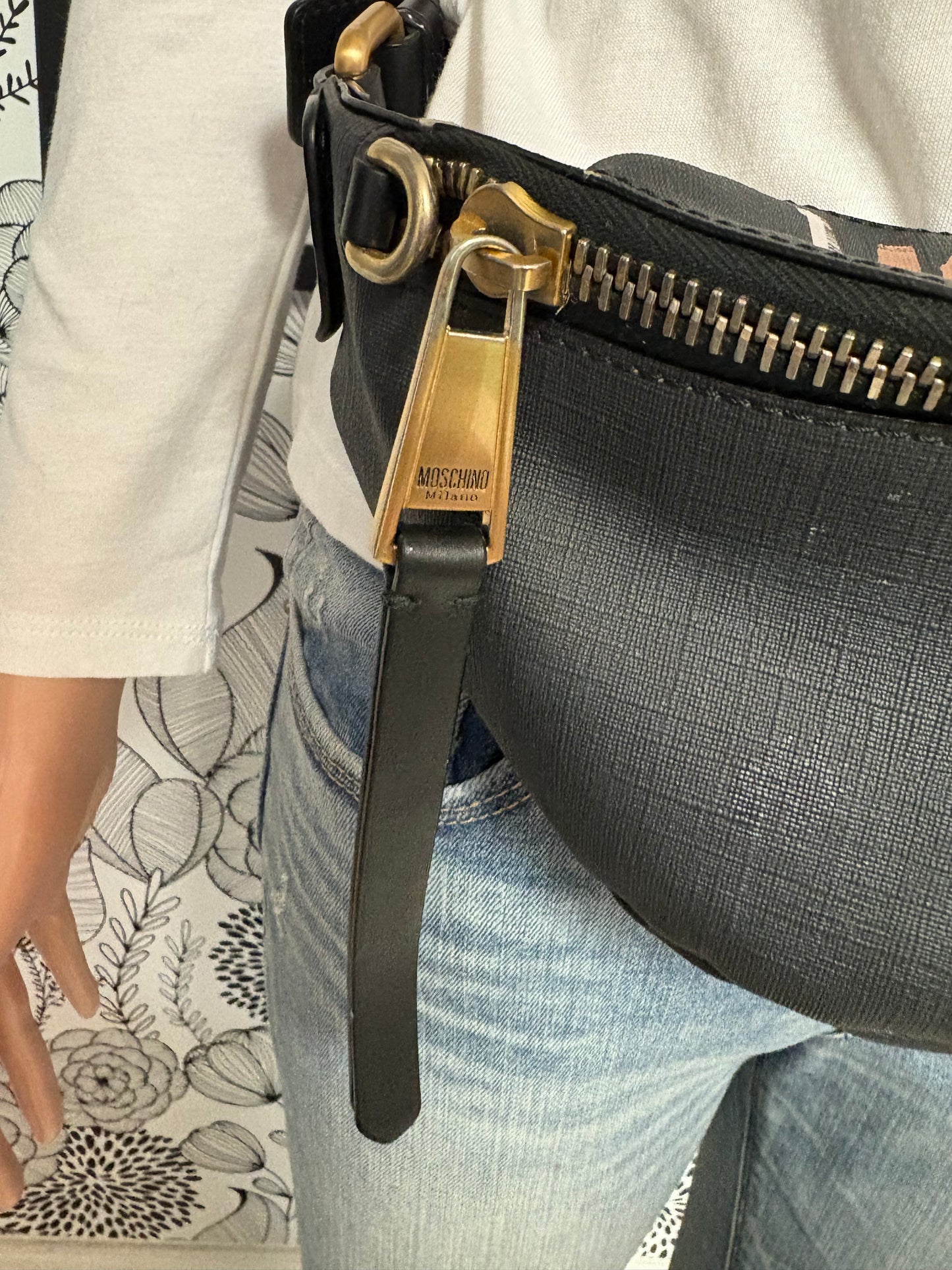 Moschino Teddy Bear Leather Belt Bag – “This Is Not a Moschino Toy”