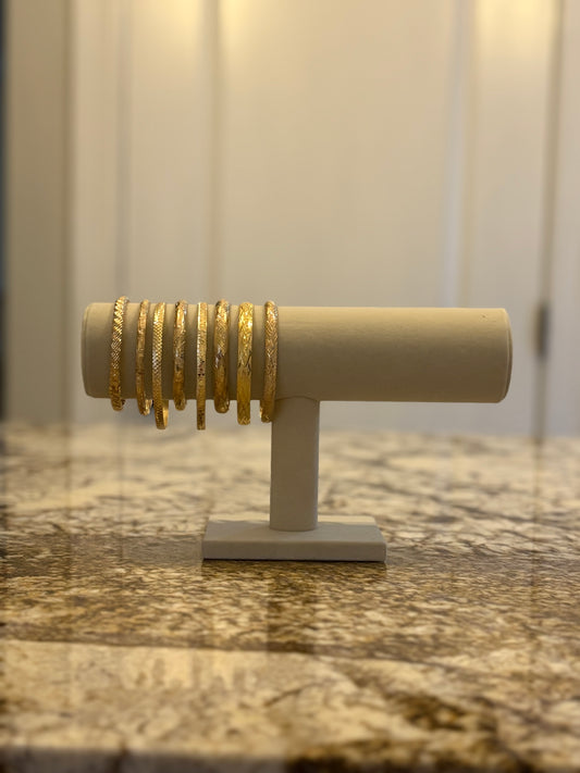 14K Gold Classic Bangle