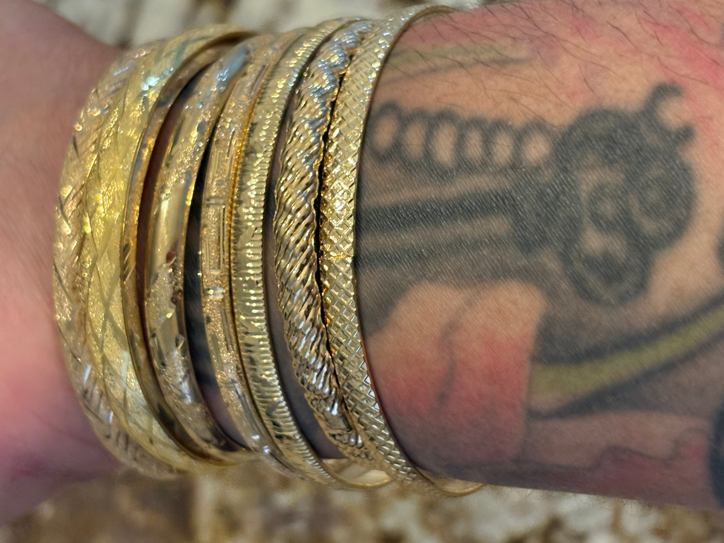 14K Gold Classic Bangle